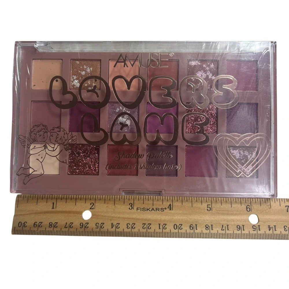 Amuse‎ Lovers Lane 18 Color Shadow Palette Matte Shimmer Glitter Brand New